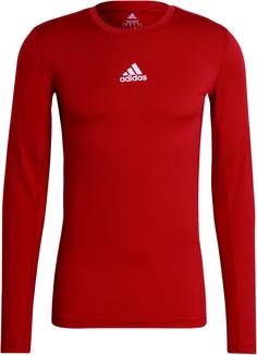 adidas TF Funktionsshirt Herren team power red