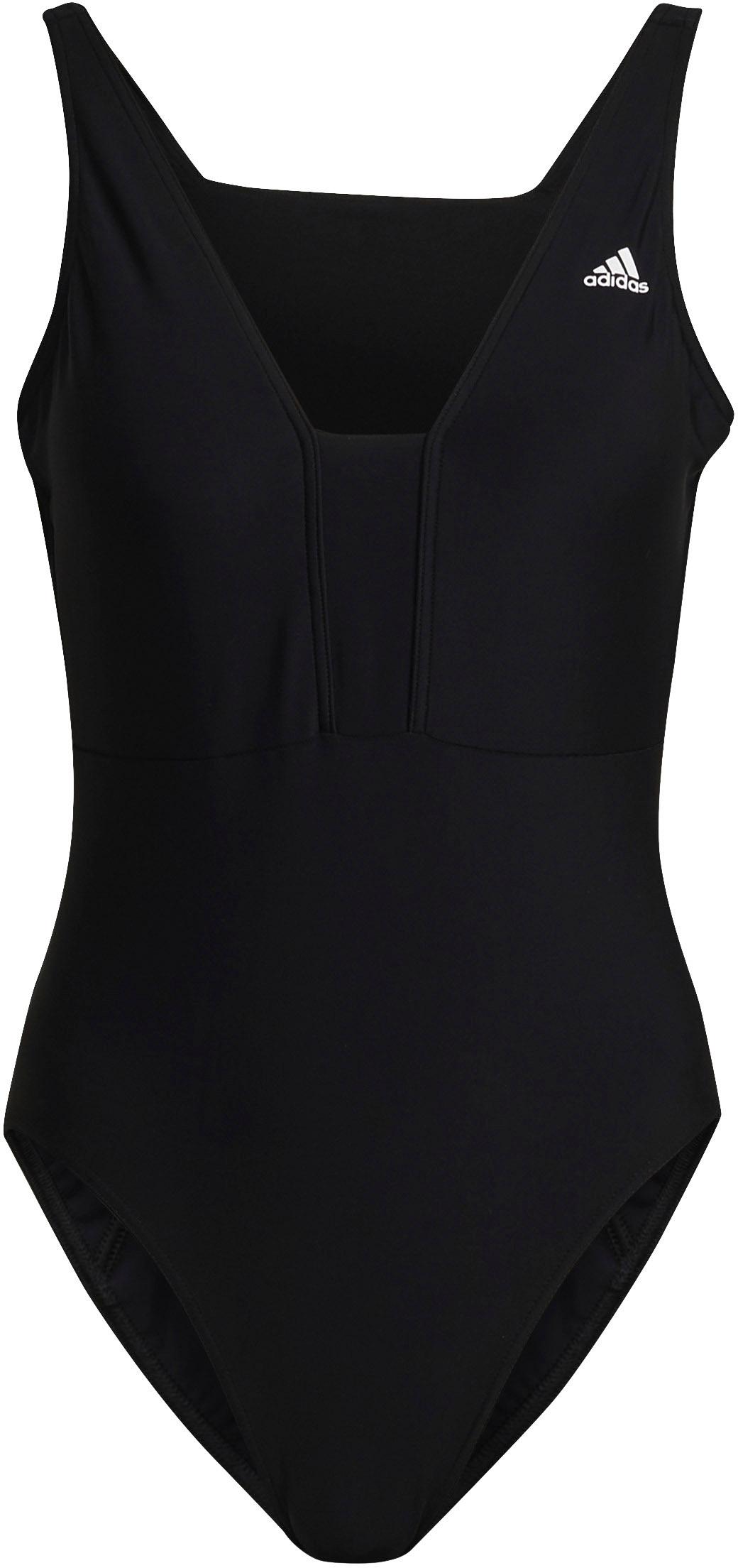 Alrededor Estar confundido Disfraces Adidas Iconisea 3S Badeanzug Damen black im Online Shop von SportScheck  kaufen