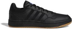 Rückansicht von adidas Hoops 3.0 Sneaker Herren core black-core black-ftwr white