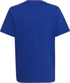 Rückansicht von adidas T-Shirt Kinder team royal blue