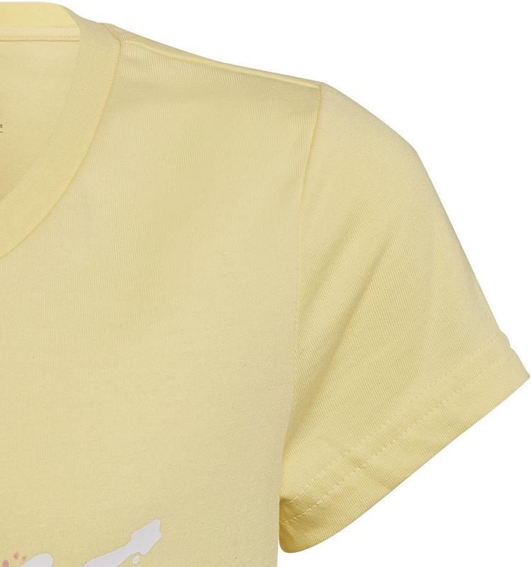 adidas adidas 3BAR T-Shirt M&auml;dchen - almost yellow - 1 | SportScheck