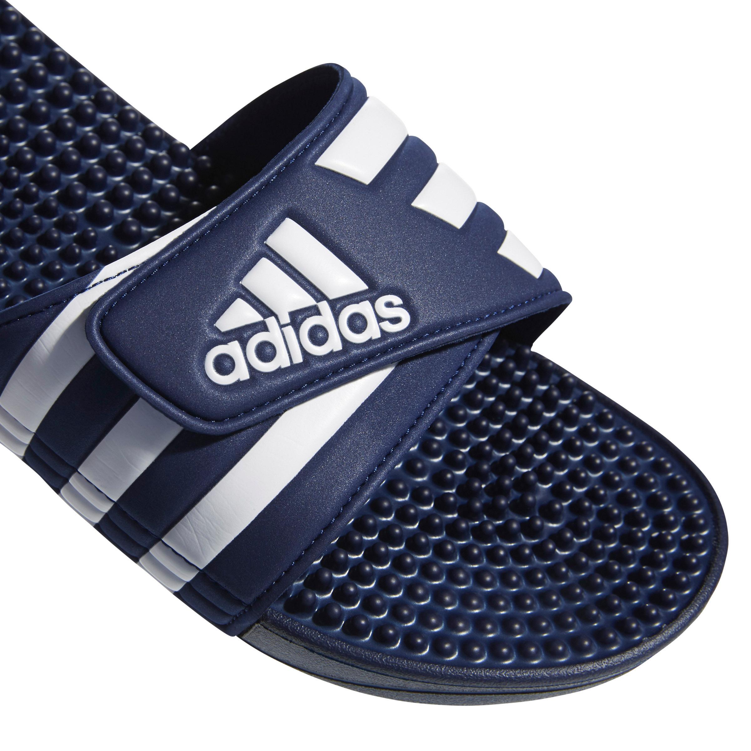 Adidas ADISSAGE Badelatschen dark blue white dark blue im Online Shop von SportScheck kaufen