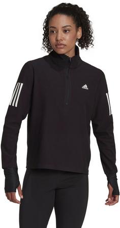 Rückansicht von adidas Funktionsshirt Damen black