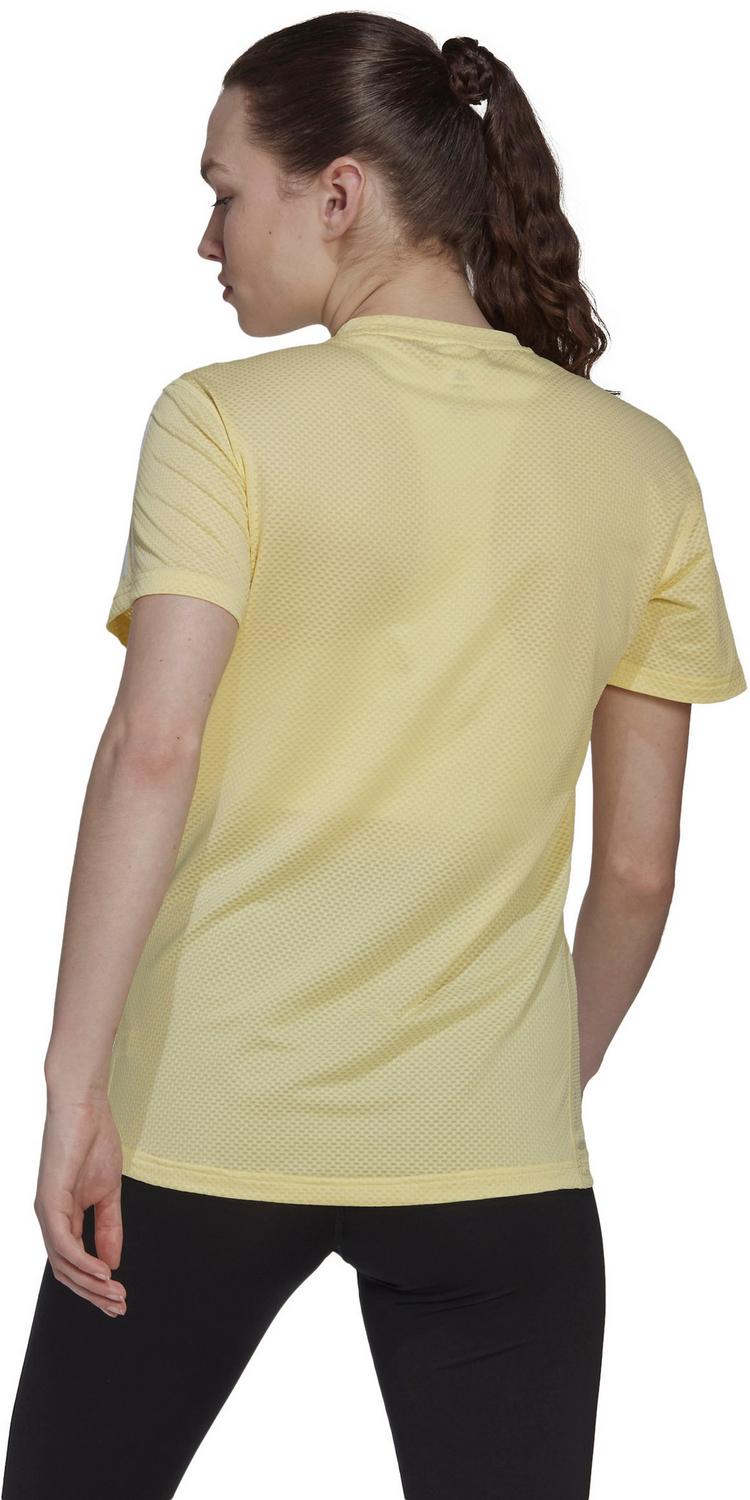 adidas adidas Own The Run Cooler Funktionsshirt Damen - almost yellow-white - 1 | SportScheck