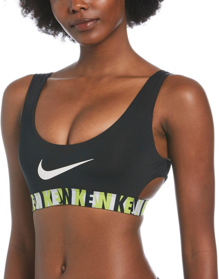 Nike Nike Logo Tape Bikini Oberteil Damen - black - 0 | SportScheck