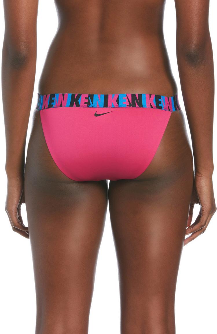 Nike Nike Logo Tape Bikini Hose Damen - prime pink - 1 | SportScheck