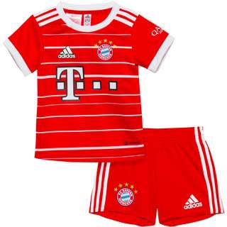 adidas FC Bayern 22-23 Heim Babykit Trikot Kinder red