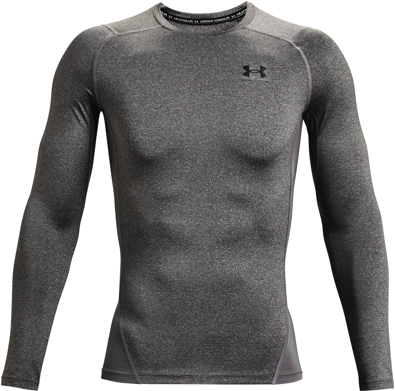 Under Armour HEATGEAR ARMOUR Funktionsshirt Online Shop im heather-black carbon SportScheck Herren von kaufen