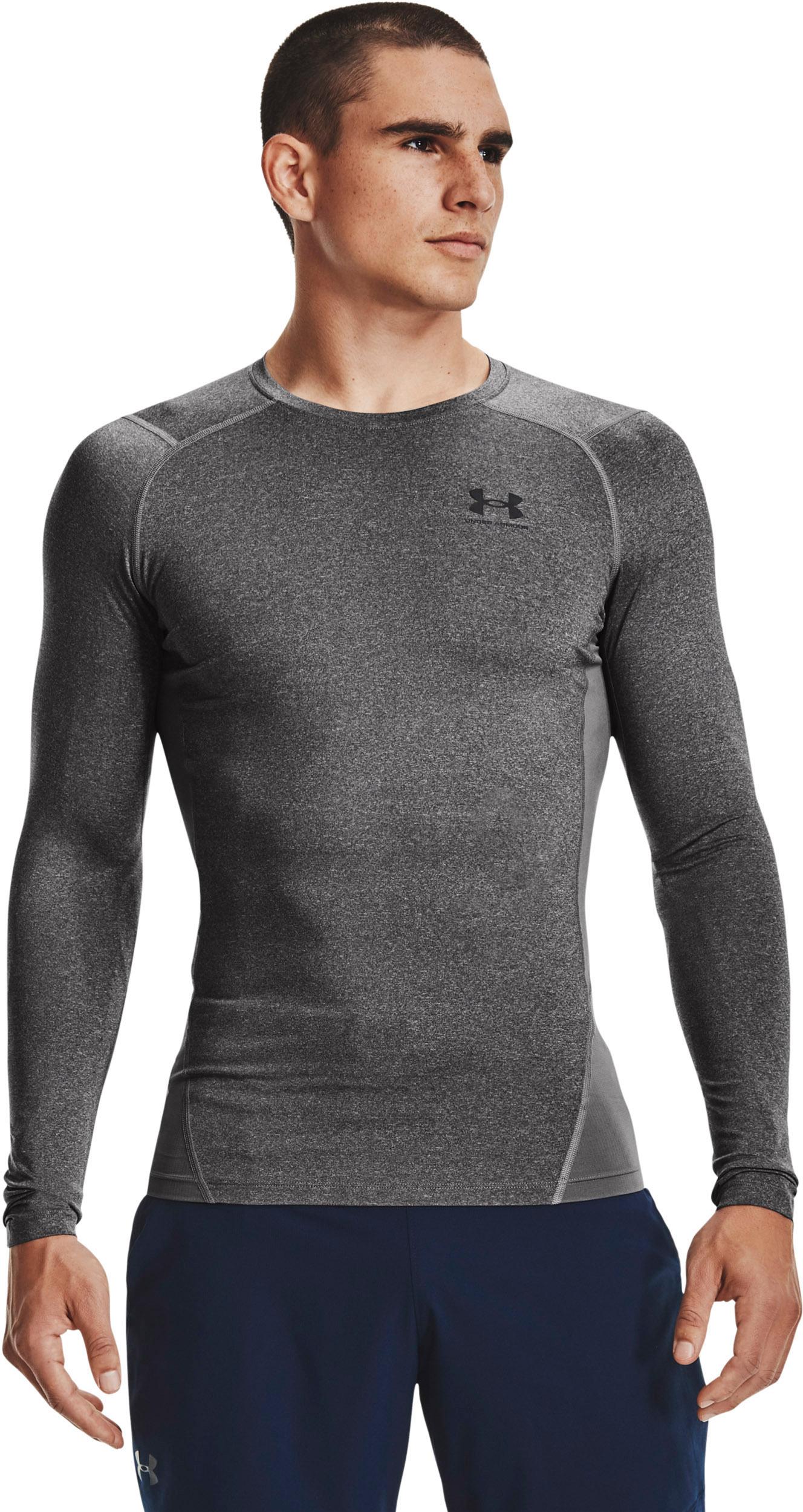 Under Armour HEATGEAR ARMOUR heather-black carbon Shop im Online Herren kaufen SportScheck von Funktionsshirt