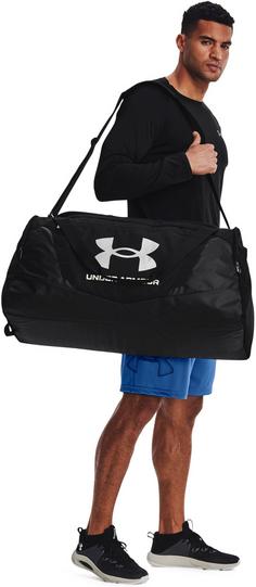 Rückansicht von Under Armour Undeniable 5.0 Duffle-L Sporttasche black-black-metallic silver