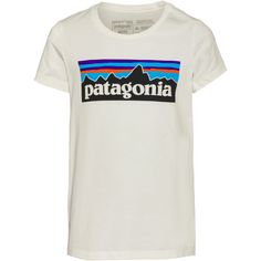 Patagonia REGENERATIVE P-6 LOGO T-Shirt Kinder birch white