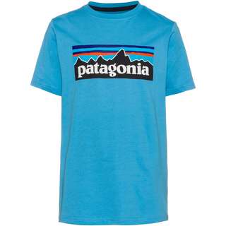 Patagonia REGENERATIVE P-6 LOGO T-Shirt Kinder lago blue