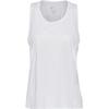 Nike RACE Funktionstank Damen - white-reflective silv