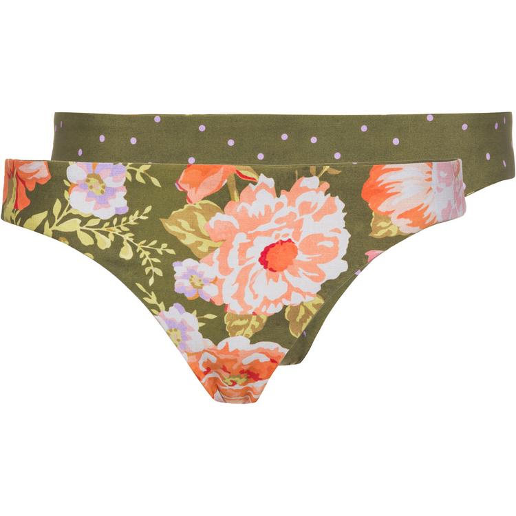 Seafolly Seafolly Paradise Garden Bikini Hose Damen - avocado - 0 | SportScheck