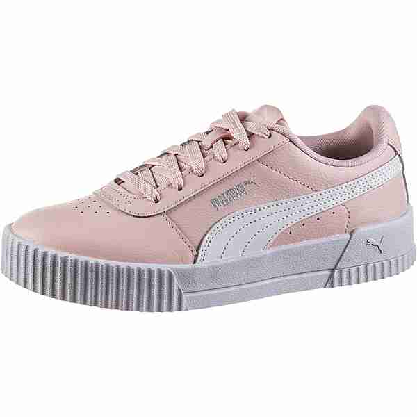 PUMA Carina L Sneaker Kinder chalk pink-puma white