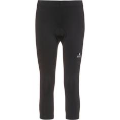 OCK 3/4-Fahrradtights Damen stretch limo