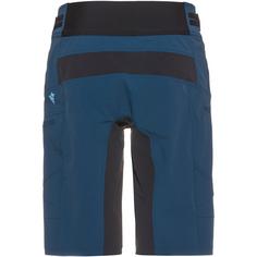 Rückansicht von Zimtstern Trailstar Evo Fahrradshorts Herren french navy-pirate black