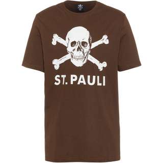 FC ST. PAULI MERCHANDISING FC St. Pauli T-Shirt Herren braun