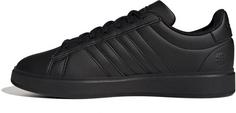 Rückansicht von adidas Grand Court 2.0 Sneaker Herren core black-core black-ftwr white