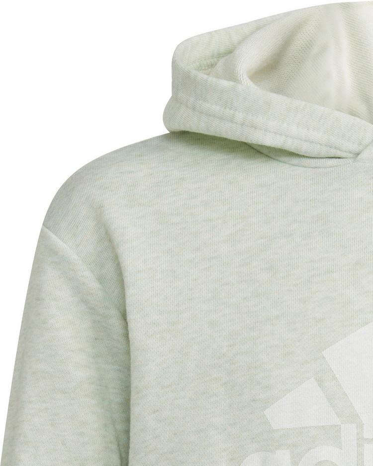 adidas adidas BADGE OF SPORT Hoodie Kinder - linen green mel-white - 2 | SportScheck