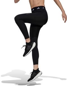 Rückansicht von adidas TECHFIT 7/8-Tights Damen black