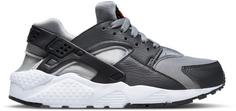 Nike Huarache Run Sneaker Kinder wolf grey-black-dark grey-white