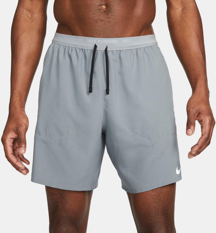 Nike Nike Flex Stride Funktionsshorts Herren - smoke grey-dk smoke grey-reflective silv - 1 | SportScheck
