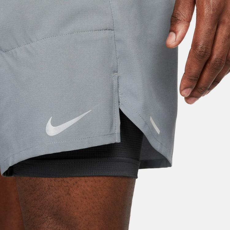 Nike Nike Flex Stride Funktionsshorts Herren - smoke grey-dk smoke grey-reflective silv - 4 | SportScheck