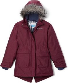 Columbia Nordic Strider Parka Kinder marionberry heather