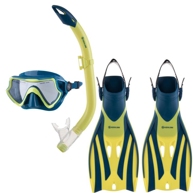 AQUA LUNG AQUA LUNG SET TROOPER ABC-Komplettset - pert-yellow - 0 | SportScheck