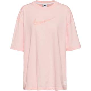 Nike SWOOSH T-Shirt Damen atmosphere-white