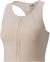 PUMA EXHALE CUT OUT Croptop Damen - rose quartz heather