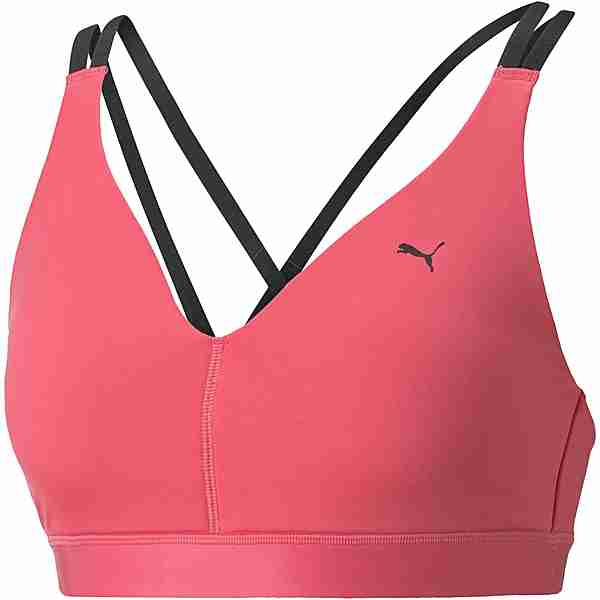 PUMA Elite Strappy Sport-BH Damen sunset pink