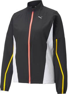 PUMA ULTRAWEAVE Laufjacke Damen black-puma white