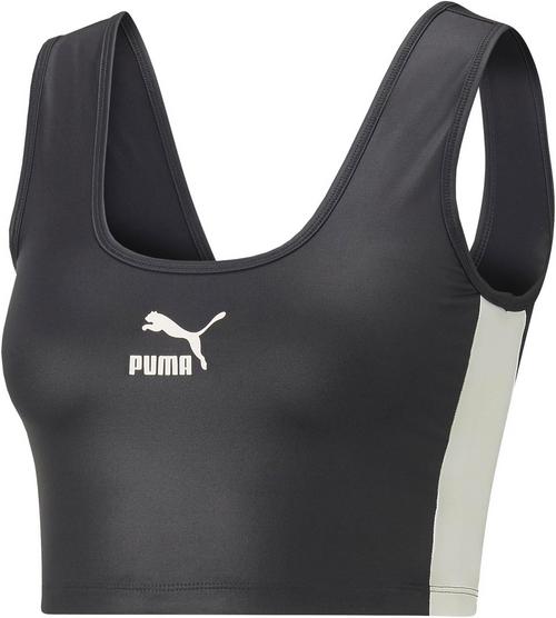 PUMA T7 Shiny Croptop Damen