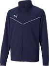 PUMA teamRISE Trainingsjacke Kinder - peacoat-puma white