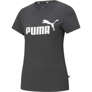 PUMA Essentiell T-Shirt Damen dark gray heather