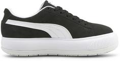 Rückansicht von PUMA Suede Mayu Sneaker Damen puma black-puma white