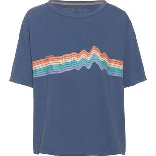 Patagonia Ridge Rise T-Shirt Damen current blue