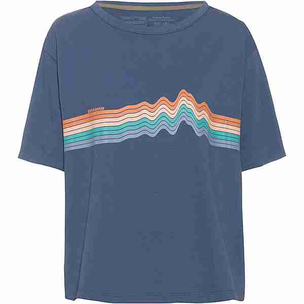 Patagonia Ridge Rise T-Shirt Damen current blue