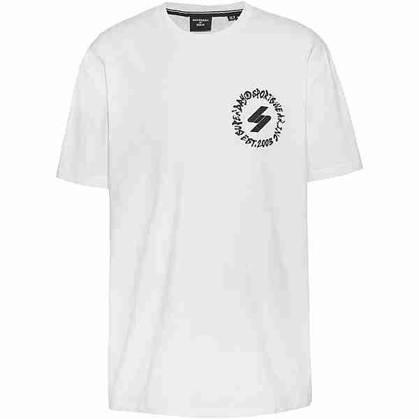 Superdry Code Globe T-Shirt Herren optic