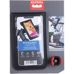 KLICKfix PHONEBAG LIGHT M Zubehör schwarz