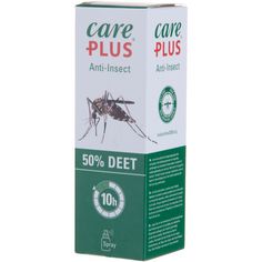 Rückansicht von Care Plus Anti-Insect Deet 50% spray, 60 ml Insektenschutz weiß