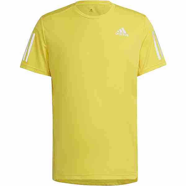 adidas OWN THE RUN Funktionsshirt Herren impact yellow