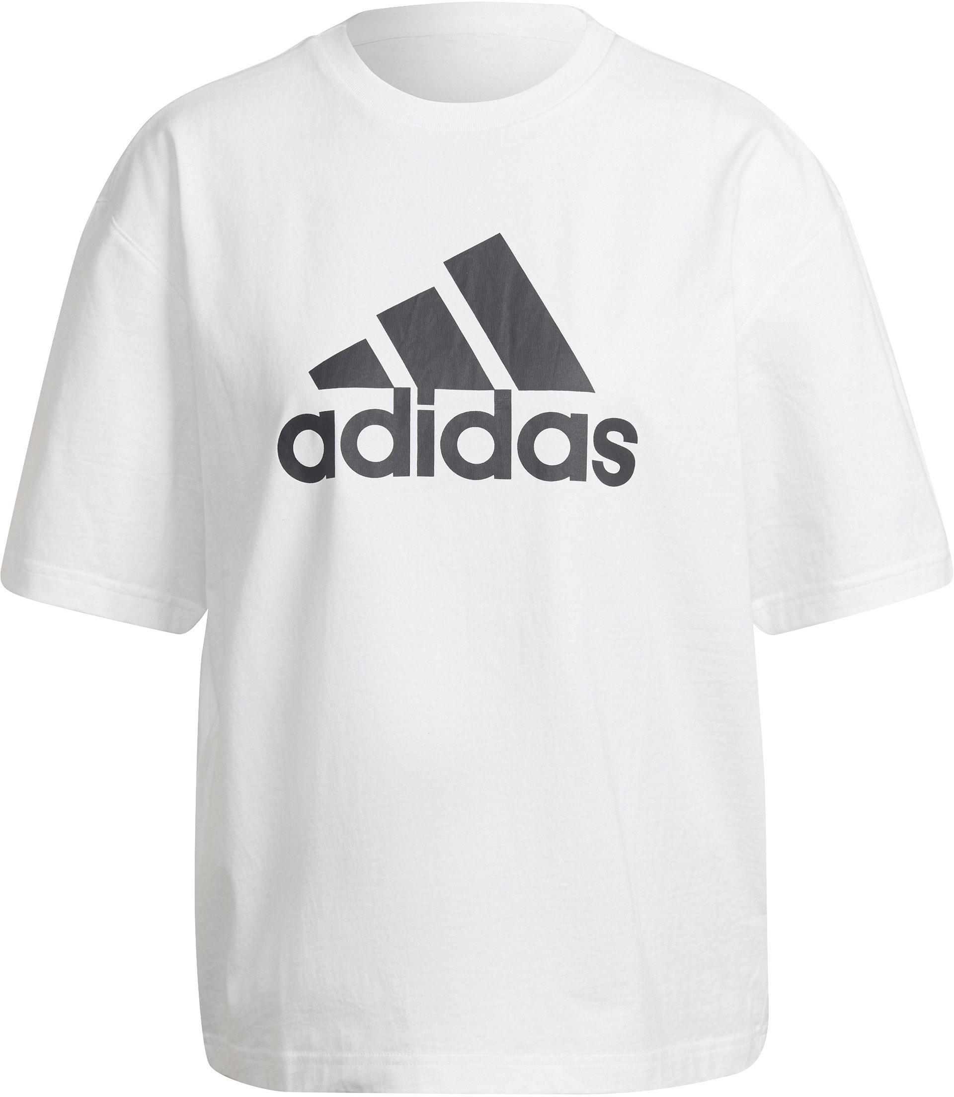 Adidas Badge of Sport T Shirt Damen white im Online Shop von SportScheck kaufen