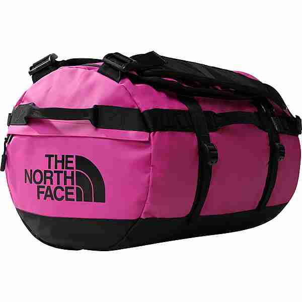 The North Face BASE CAMP DUFFEL S Reisetasche fuschia pink-tnf black