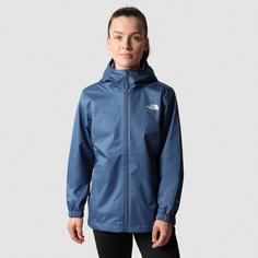 Rückansicht von The North Face Quest Regenjacke Damen shady blue-tnf white