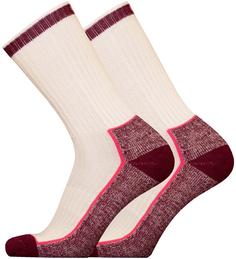 UphillSport Merino HONKA Wandersocken off white-red