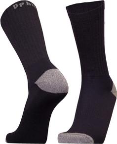 Rückansicht von UphillSport POSIO Wandersocken navy blue-grey