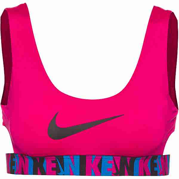 Nike Logo Tape Bikini Oberteil Damen prime pink